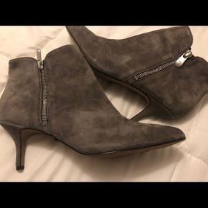 Gray Adrienne Vittadini booties